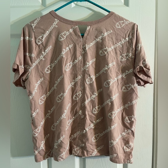 Pink Champion print shirt - Picture 4 of 8